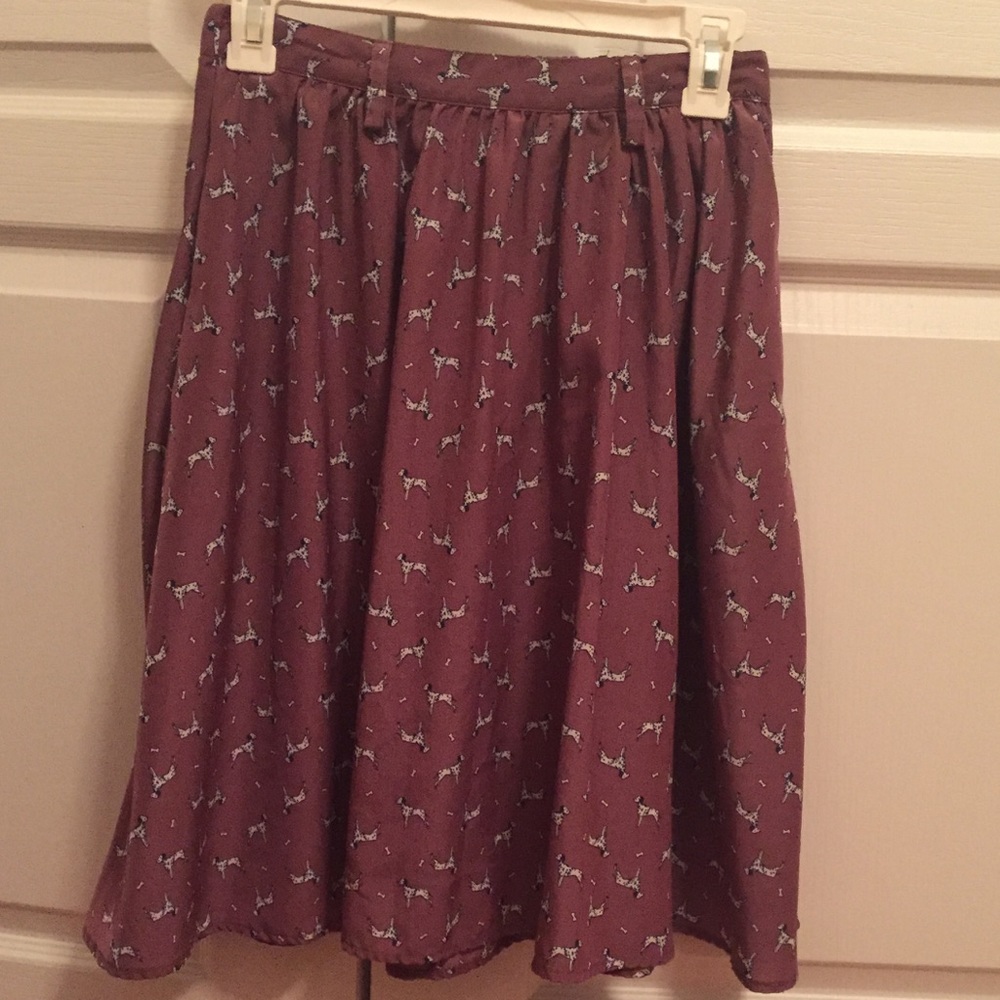 Dalmatian skirt